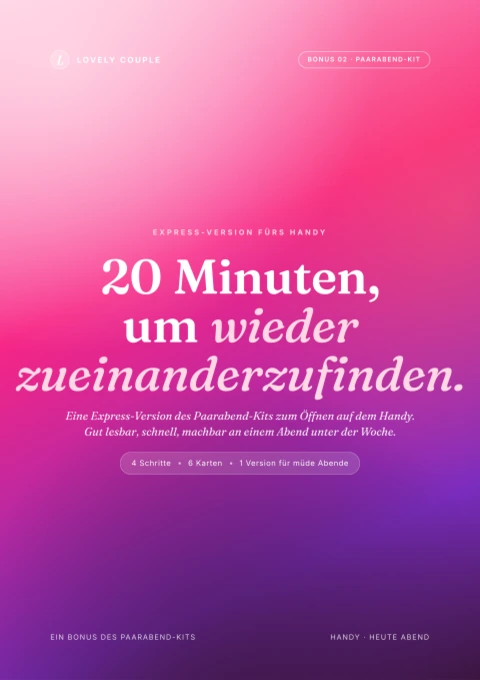 Die 20-Minuten-Version fürs Handy