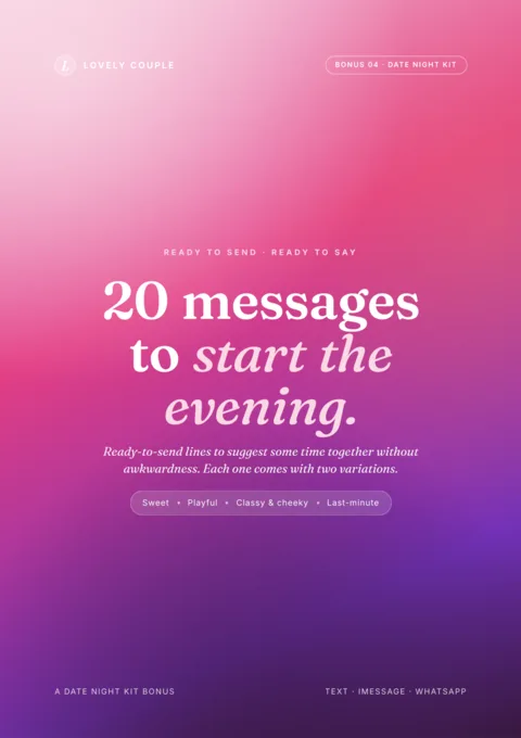 20 ready-to-send messages
